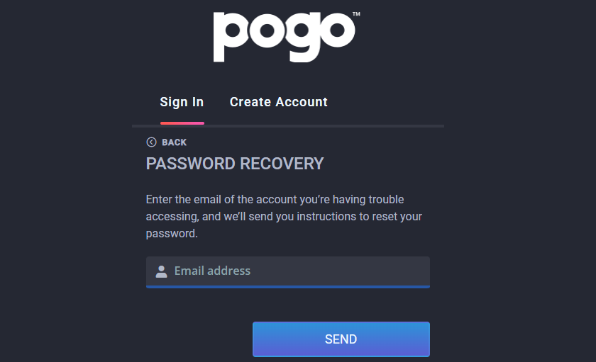 Recover Pogo Screen Name Or Password