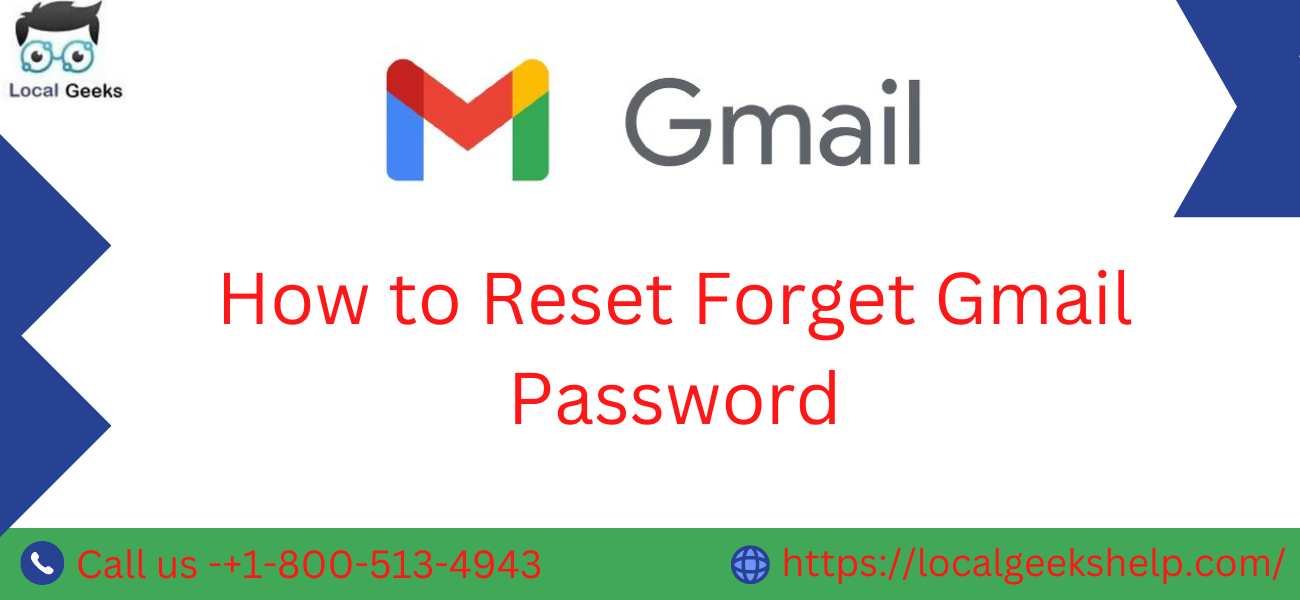 Reset your Forget Gmail Password