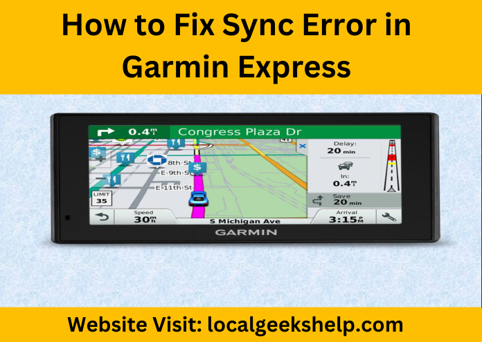 Fix Sync Error in Garmin Express