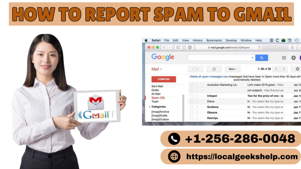 How to Report Spam to Gmail