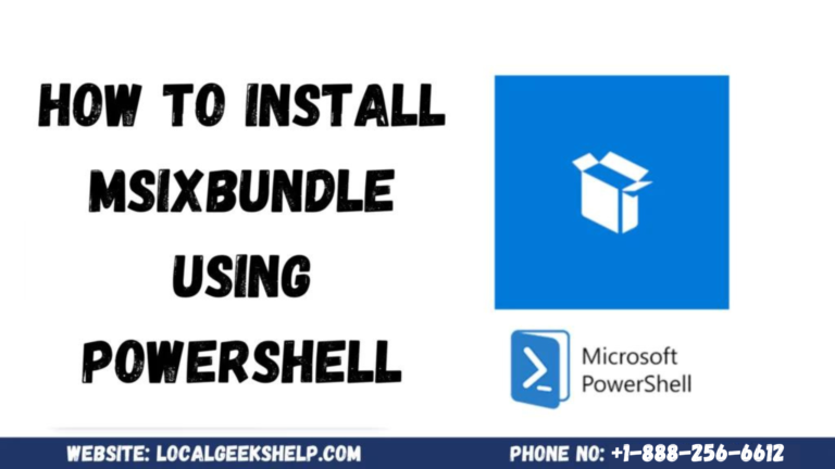 Install MSIXBundle Using PowerShell