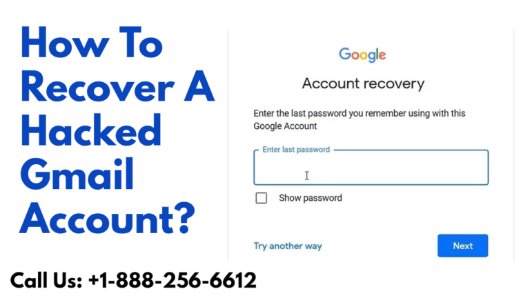 recover hacked Gmail account