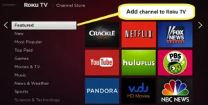 Add channel to Roku