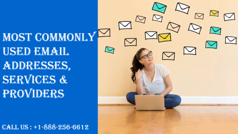 Most commonly used Email Addresses