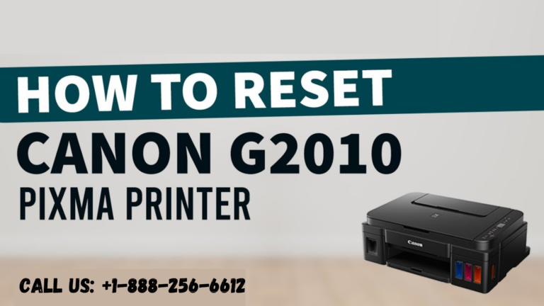 How to instantly reset a Canon Printer