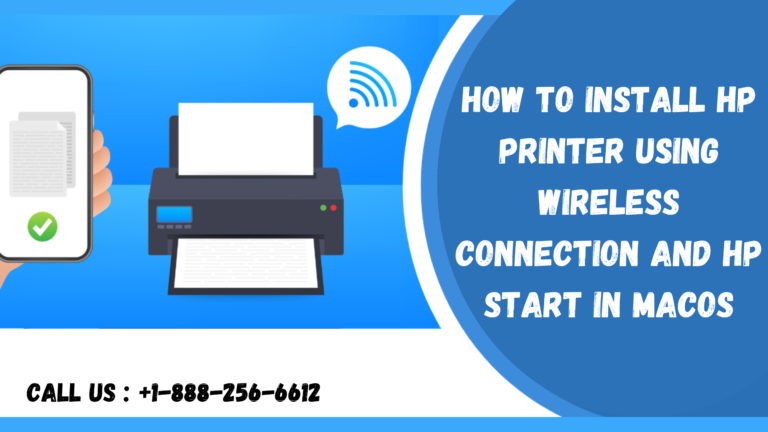 Install HP Printer Using Wireless Connection
