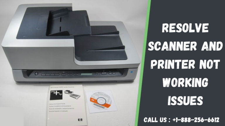 Resolve Scanner and Printer not working at same time