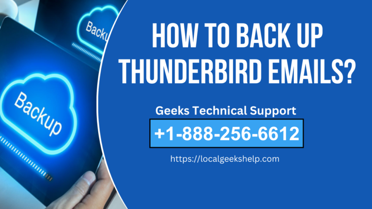 backup thunderbird emails