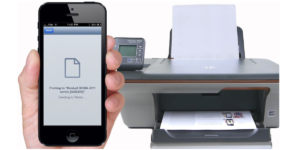 To connect your iPhone to the printer via Wi-Fi