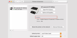 How to Connect a Printer to a Mac Using Its IP Address