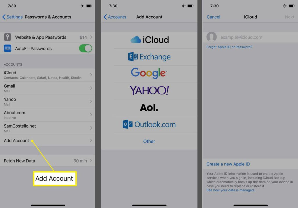 How to Add Another Email to iPhone 
