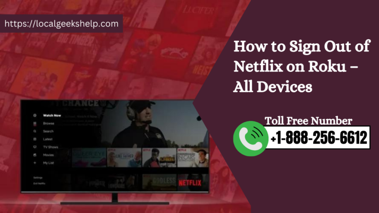 How to Sign Out of Netflix on Roku