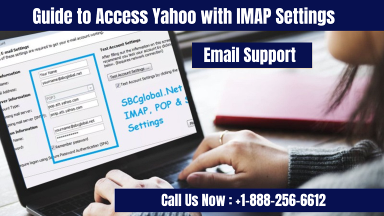 access yahoo with imap