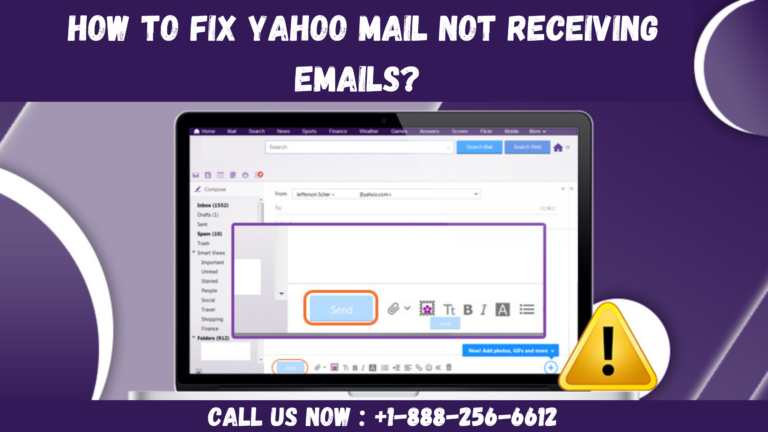 fix yahoo mail not receiving emails