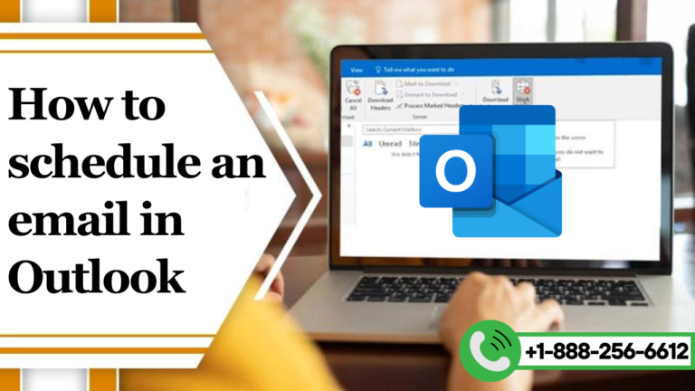 How to schedule email in Outlook