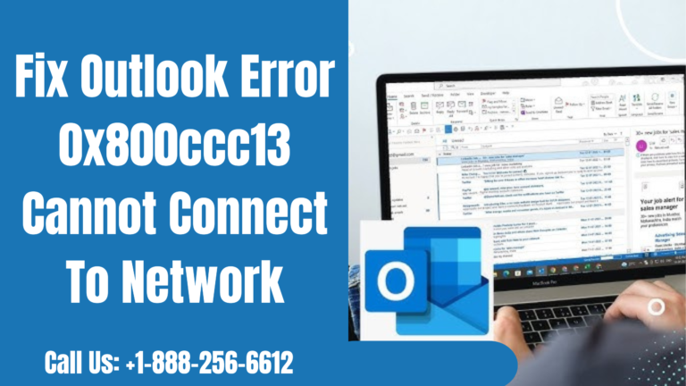 Outlook Error 0x800ccc13