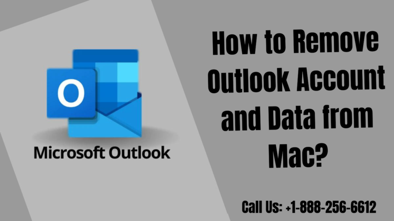Remove Outlook account and data from Mac