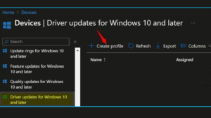 Update the Firmware in Windows