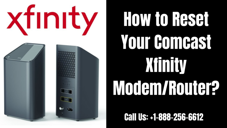 comcast xfinity router reset