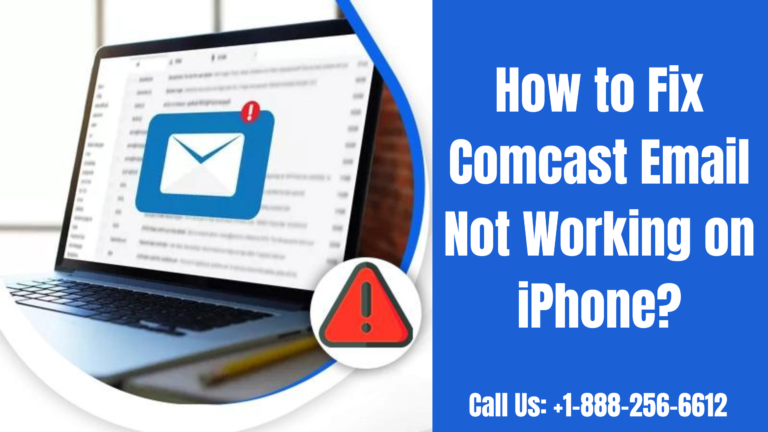 Comcast email not working on iPhone