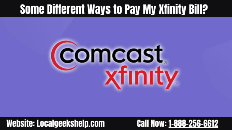 ways to pay my Xfinity bill